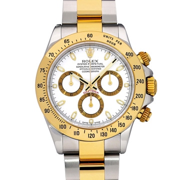 ロレックス コスモグラフ デイトナ 116523NG ホワイトシェル/ダイヤモンド メンズ 時計 【中古】【wristwatch】