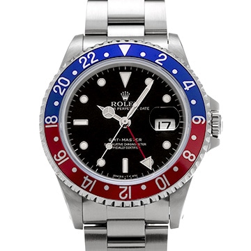 ロレックス GMTマスター 16700 ブラック メンズ 時計 【中古】【wristwatch】