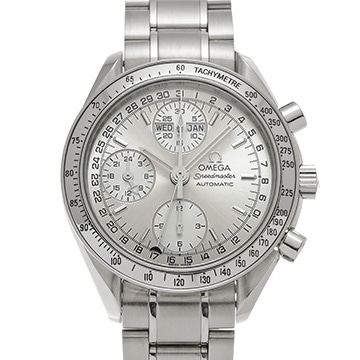 オメガ スピードマスター トリプルカレンダー 3523.30 シルバー メンズ 時計 【中古】【wristwatch】