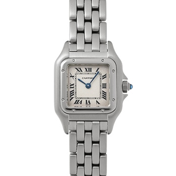 カルティエ パンテール SM W25033F5 シルバー レディース 時計 【中古】【wristwatch】