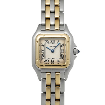 カルティエ パンテール SM W25029B6 シルバー レディース 時計 【中古】【wristwatch】