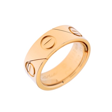 カルティエ アストロラブ リング #53 ゴールド K18イエローゴールド YG レディース ジュエリー 【中古】【jewelry】