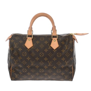 ルイ ヴィトン モノグラム スピーディ 30 マロン M41526 モノグラムキャンバス ユニセックス バッグ 【中古】【bag】