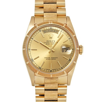 ロレックス デイデイト 18248 シャンパン メンズ 時計 【中古】【wristwatch】