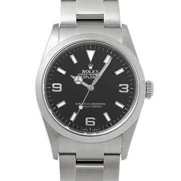 ロレックス エクスプローラー 114270 ブラック メンズ 時計 【中古】【wristwatch】