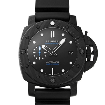 パネライ サブマーシブル カーボテック PAM01231 ブラック メンズ 時計 【中古】【wristwatch】