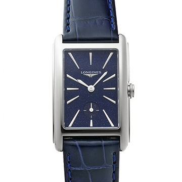 ロンジン ドルチェヴィータ L5.512.4.93.2 ブルー レディース 時計 【中古】【wristwatch】