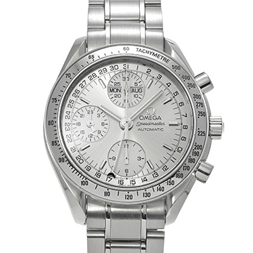 オメガ スピードマスター トリプルカレンダー 3523.30 シルバー メンズ 時計 【中古】【wristwatch】