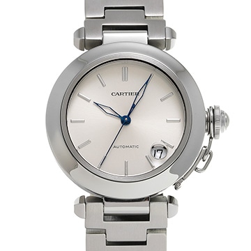 カルティエ パシャC W31010M7 シルバー ユニセックス 時計 【中古】【wristwatch】