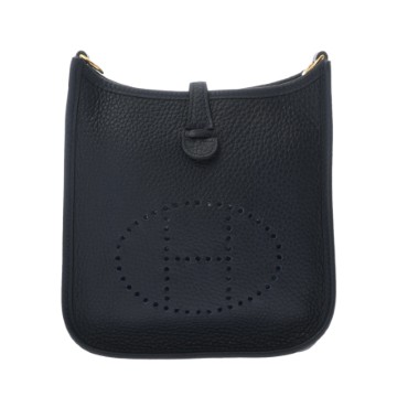 エルメス エヴリン TPM アマゾン ネイビー トリヨンクレマンス レディース バッグ 【中古】【bag】