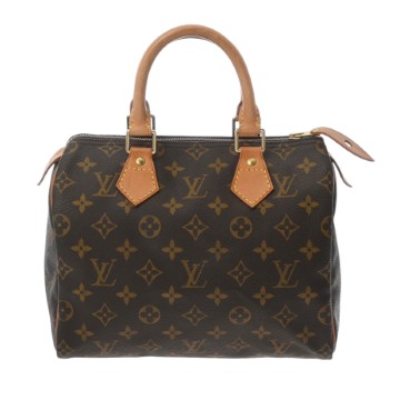 ルイ ヴィトン モノグラム スピーディ 25 ブラウン M41528 モノグラムキャンバス レディース バッグ 【中古】【bag】