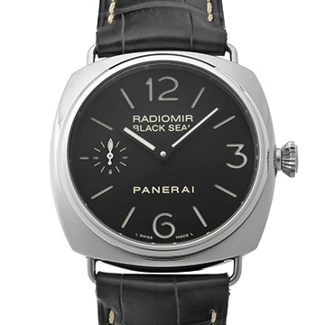 パネライ ラジオミール ブラックシール PAM00183 ブラック メンズ 時計 【中古】【wristwatch】