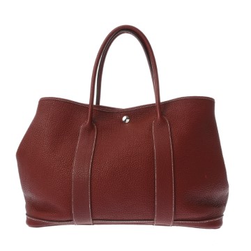 エルメス ガーデンパーティ PM ルージュアッシュ ネゴンダ レディース バッグ 【中古】【bag】