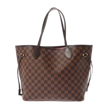 ルイ ヴィトン ダミエ ネヴァーフル MM スリーズ N51105 ダミエキャンバス レディース バッグ 【中古】【bag】