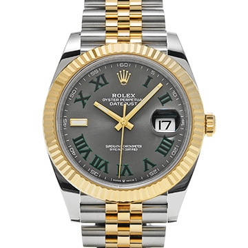 ロレックス デイトジャスト 41 126333 スレート メンズ 時計 【中古】【wristwatch】