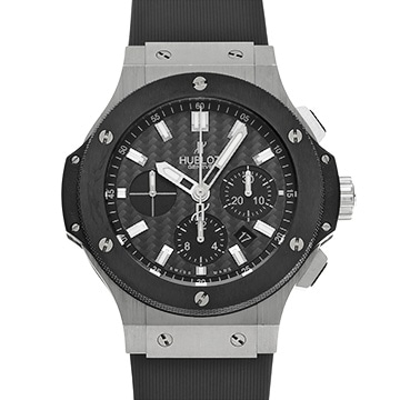 ウブロ ビッグバン エボリューション クロノ 301.SM.1770.RX ブラックカーボン メンズ 時計 【中古】【wristwatch】