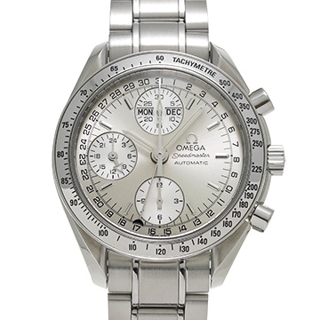 オメガ スピードマスター トリプルカレンダー 3523.30 シルバー メンズ 時計 【中古】【wristwatch】