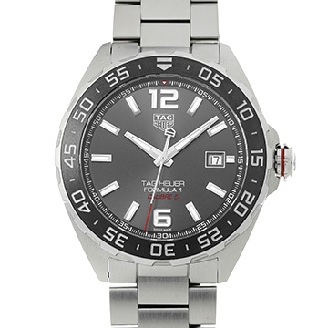 タグ ホイヤー フォーミュラ1 キャリバー5 WAZ2011.BA0842 グレー メンズ 時計 【中古】【wristwatch】