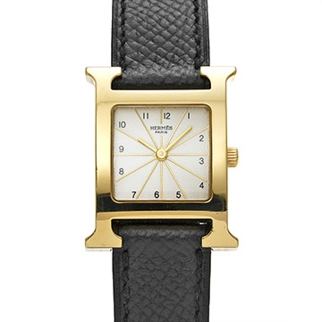 エルメス Hウォッチ HH1.201 シルバー レディース 時計 【中古】【wristwatch】