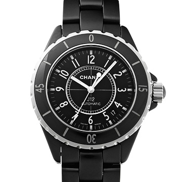 シャネル J12 38MM H0685 ブラックラッカー メンズ 時計 【中古】【wristwatch】