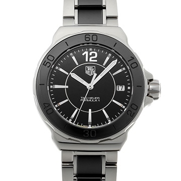 タグ ホイヤー フォーミュラ1 WAH1210.BA0859 ブラック レディース 時計 【中古】【wristwatch】
