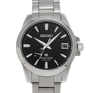 グランドセイコー ヘリテージコレクション スプリングドライブ SBGA027 ブラック メンズ 時計 【中古】【wristwatch】
