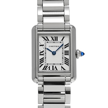 カルティエ タンク マスト SM WSTA0051 シルバー レディース 時計 【中古】【wristwatch】