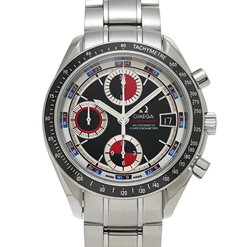 オメガ スピードマスター デイト 3210.52 ブラック/レッド メンズ 時計 【中古】【wristwatch】