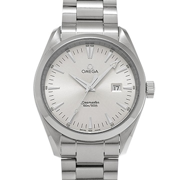 オメガ シーマスター アクアテラ クォーツ 2517.30 シルバー メンズ 時計 【中古】【wristwatch】