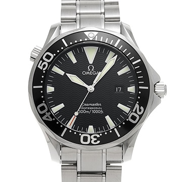 オメガ シーマスター プロダイバーズ 300 2264.50 ブラック メンズ 時計 【中古】【wristwatch】