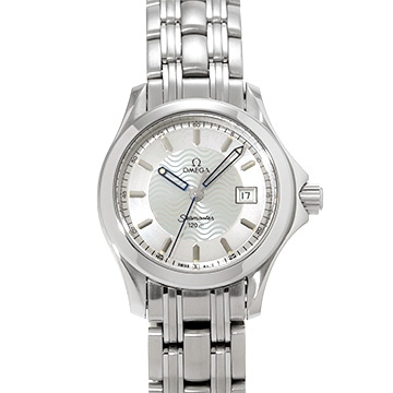 オメガ シーマスター 120 クォーツ 2571.31 シルバー レディース 時計 【中古】【wristwatch】