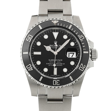 ロレックス サブマリーナ デイト 116610LN ブラック メンズ 時計 【中古】【wristwatch】