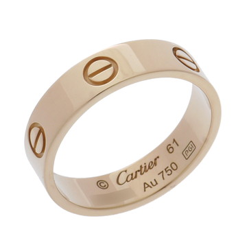 カルティエ ラブリング #61 ゴールド K20イエローゴールド YG レディース ジュエリー 【中古】【jewelry】