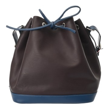 ルイ ヴィトン エピ ノエ ボルドー/ブルー/ブラウン レザー レディース バッグ 【中古】【bag】