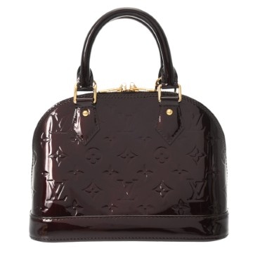 ルイ ヴィトン アルマ BB アマラント M91678 モノグラムヴェルニ レディース バッグ 【中古】【bag】