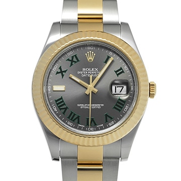 ロレックス デイトジャストII 116333 スレート メンズ 時計 【中古】【wristwatch】
