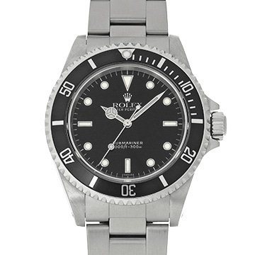 ロレックス サブマリーナ 14060 ブラック メンズ 時計 【中古】【wristwatch】