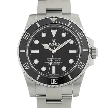 ロレックス サブマリーナ 114060 ブラック メンズ 時計 【中古】【wristwatch】