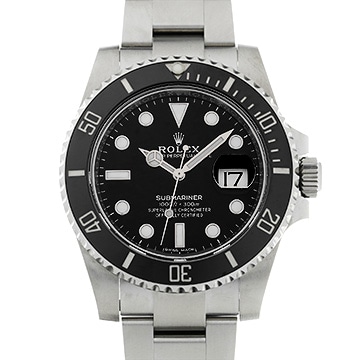 ロレックス サブマリーナ デイト 116610LN ブラック メンズ 時計 【中古】【wristwatch】