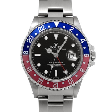 ロレックス GMTマスター 16700 ブラック メンズ 時計 【中古】【wristwatch】