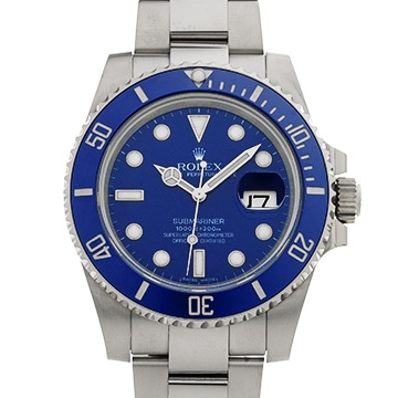 ロレックス サブマリーナ デイト 116619LB ブルー メンズ 時計 【中古】【wristwatch】
