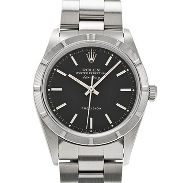 ロレックス エアキング 14010 ブラック メンズ 時計 【中古】【wristwatch】