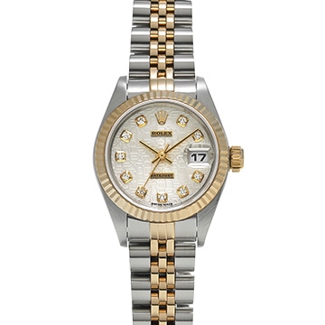 ロレックス デイトジャスト 26 79173G シルバーコンピュータ/ダイヤモンド レディース 時計 【中古】【wristwatch】