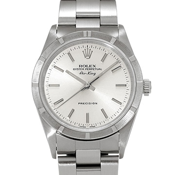 ロレックス エアキング 14010 シルバー メンズ 時計 【中古】【wristwatch】