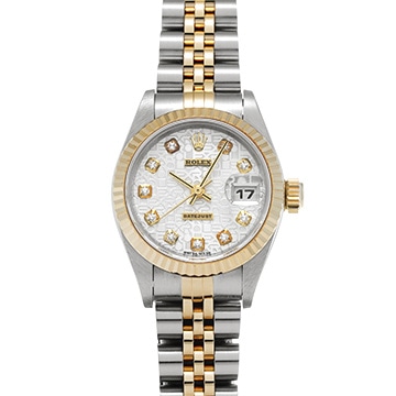 ロレックス デイトジャスト 79173G シルバーコンピュータ/ダイヤモンド レディース 時計 【中古】【wristwatch】