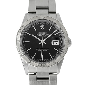 ロレックス デイトジャスト サンダーバード 16264 ブラック メンズ 時計 【中古】【wristwatch】