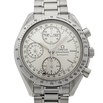 オメガ スピードマスター トリプルカレンダー 3521.30 シルバー メンズ 時計 【中古】【wristwatch】