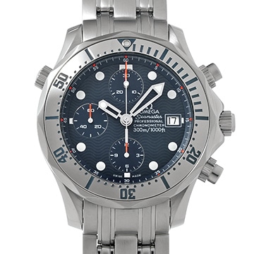 オメガ シーマスター プロフェッショナル 300 クロノグラフ 2598.80 ネイビー メンズ 時計 【中古】【wristwatch】