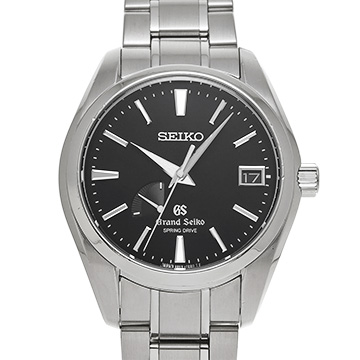 グランドセイコー スプリングドライブ  SBGA003 ブラック メンズ 時計 【中古】【wristwatch】
