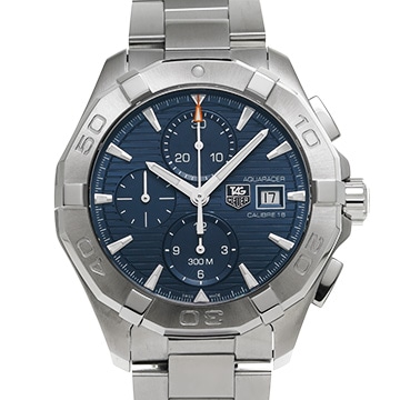 タグ ホイヤー アクアレーサー キャリバー16 クロノグラフ CAY2112.BA0927 ブルー メンズ 時計 【中古】【wristwatch】